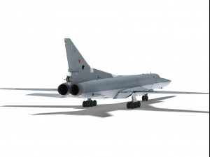 tupolev tu-22m backfire Model 3D