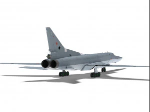 tupolev tu-22m backfire 3D Model