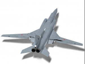 tupolev tu-22m backfire 3D Model