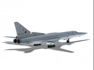tupolev tu-22m backfire Model 3D