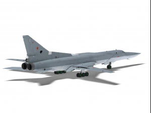 tupolev tu-22m backfire 3D Model