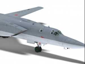tupolev tu-22m backfire Model 3D