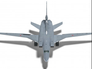 tupolev tu-22m backfire Model 3D