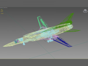 tupolev tu-22m backfire Model 3D