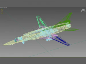 tupolev tu-22m backfire 3D Model