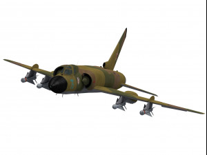 tupolev tu-128 fiddler 3D Model