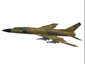 tupolev tu-128 fiddler Modelo 3D