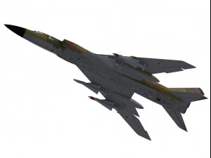 tupolev tu-128 fiddler 3D Model
