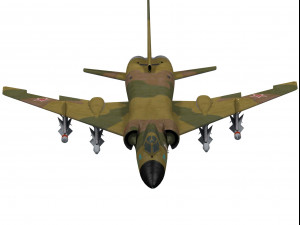 tupolev tu-128 fiddler Modelo 3D