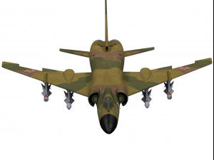 tupolev tu-128 fiddler 3D Model
