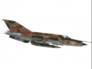 mikoyan gurevich mig-21 fishbed 3D Model