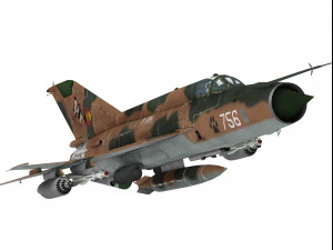 mikoyan gurevich mig-21 fishbed 3D Model