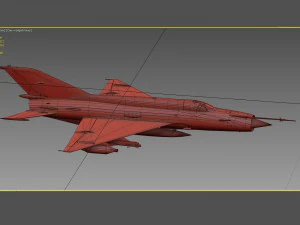mikoyan gurevich mig-21 fishbed 3D Model