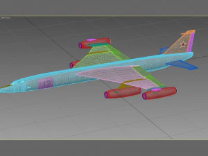 myasishchev m-50 3D Model