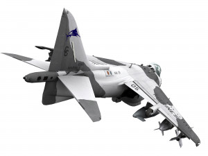 mcdonnell douglas av-8b harrier ii 3D 모델
