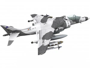 mcdonnell douglas av-8b harrier ii 3D Model