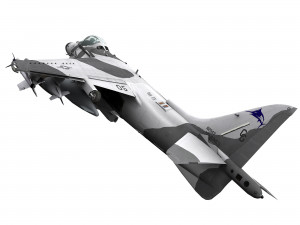 mcdonnell douglas av-8b harrier ii 3D 모델