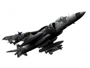 mcdonnell douglas av-8b harrier ii 3D 모델