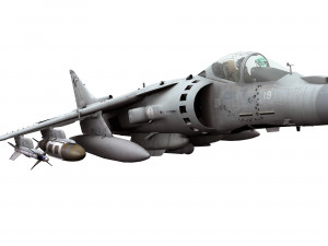 mcdonnell douglas av-8b harrier ii italian scheme Model 3D