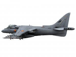 mcdonnell douglas av-8b harrier ii spanish armada 3D Model