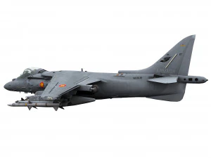 mcdonnell douglas av-8b harrier ii spanish armada 3D Model