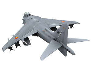 mcdonnell douglas av-8b harrier ii spanish armada 3D Model