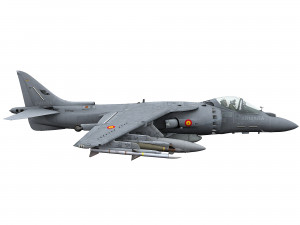 mcdonnell douglas av-8b harrier ii spanish armada 3D Model