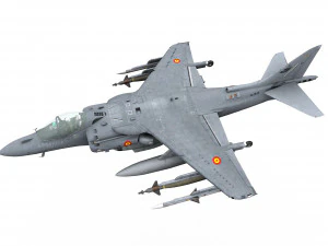 mcdonnell douglas av-8b harrier ii spanish armada 3D Model