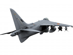 mcdonnell douglas av-8b harrier ii spanish armada 3D Model