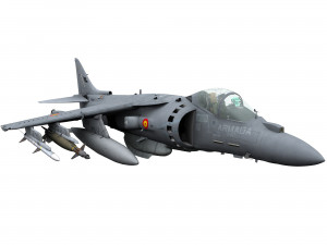 mcdonnell douglas av-8b harrier ii spanish armada 3D Model