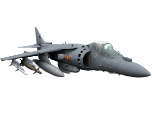 mcdonnell douglas av-8b harrier ii spanish armada 3D Model