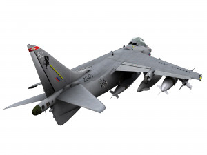 british aerospace harrier ii gr9 3D Model