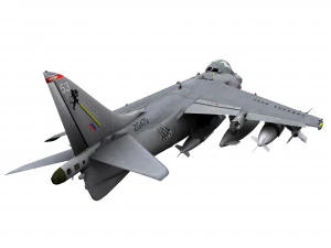 british aerospace harrier ii gr9 3D Model