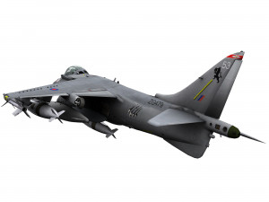 british aerospace harrier ii gr9 3D Model