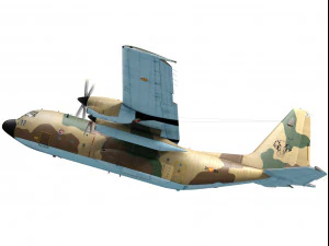lockheed c-130 hercules 3D Model