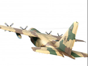 lockheed c-130 hercules 3Dモデル
