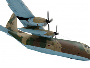 lockheed c-130 hercules 3Dモデル