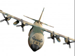 lockheed c-130 hercules 3Dモデル