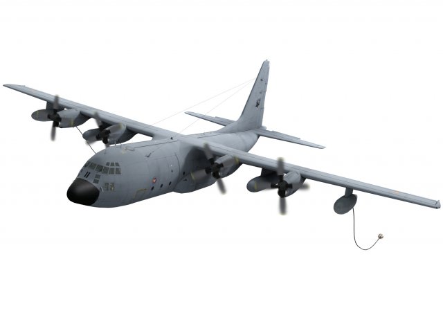 lockheed kc-130 hercules 3D Model .c4d .max .obj .3ds .fbx .stl .blend 
