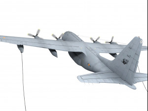 lockheed kc-130 hercules 3D Model