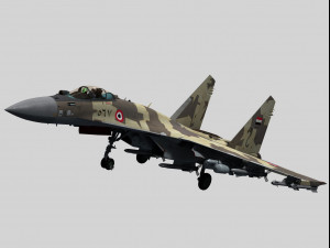 sukhoi su-35 flanker e egypt 3D 模型