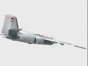 grumman s-2 f tracker 3D Model