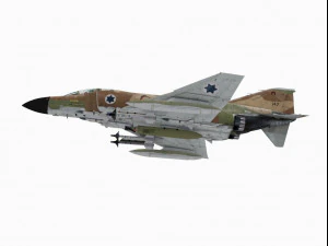 McDonnell Douglas F-4 D Phantom II Isra&euml;l 3D Model