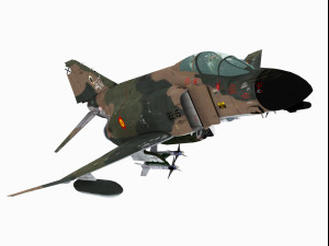 mcdonnell douglas f-4 c phantom ii 3Dモデル