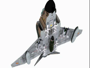 mcdonnell douglas f-4 c phantom ii 3D Model