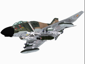 mcdonnell douglas f-4 c phantom ii 3Dモデル