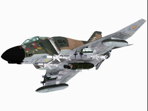 mcdonnell douglas f-4 c phantom ii 3D Model