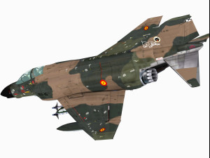 mcdonnell douglas f-4 c phantom ii 3Dモデル