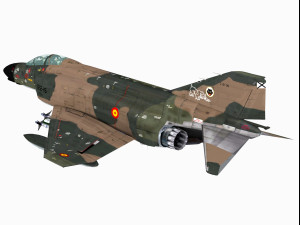 mcdonnell douglas f-4 c phantom ii 3Dモデル