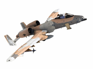 fairchild republic a-10 thunderbolt ii Modèle 3D